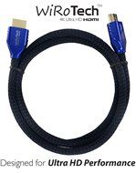WiRoTech Green HDMI Cable 4K Ultra HD (6 Feet, Green) N27