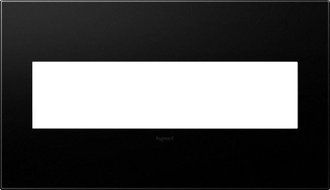 GRAPHITE- 4G WALL PLATE by LEGRAND ADORNE