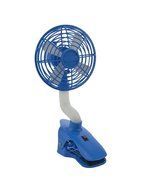 E-joy&reg; Mini USB Powered Flexible Gooseneck Fan LED Cooling Flashing USB Temperature Fan for PC Laptop Notebook... N19