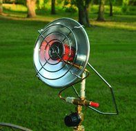 Propane Radiant Heater Tank Top Portable Outdoor Warm 548 Watt 2890 BTU 100 SQ FT