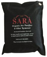 Activated Bamboo Charcoal Air Purifier, Deodorizer, Odor Absorber (200g), For Shoes, Pet Litter Boxes (Cats and... N2