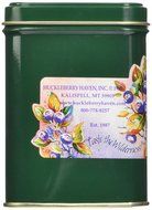 Wild Huckleberry Tea Bags From Montana (3 Pack - 60 Tea Bags). Black Ceylon Tea with Huckleberry Natural Flavors. N4