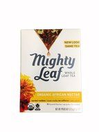 Mighty Leaf Herb Tea, Organic African Nectar, 15 Count Whole Leaf Pouch, 1.32 Ounce