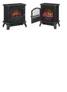 Duraflame 4,600 BTU Black Electric Stove with Thermostat