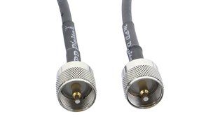 MPD Digital RG58-PL259-PL-259-male-6FT RG58 coaxial cable pigtail jumper with UHF PL-259 male connectors MILSPEC...
