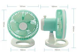 E-joy&reg; Mini USB Powered Flexible Gooseneck Fan LED Cooling Flashing USB Temperature Fan for PC Laptop Notebook... N31