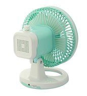 E-joy&reg; Mini USB Powered Flexible Gooseneck Fan LED Cooling Flashing USB Temperature Fan for PC Laptop Notebook... N33