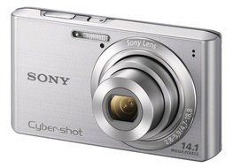 Sony Cyber-shot DSC-W610 14.1 MP Digital Camera with 4x Optical Zoom and 2.7-Inch LCD (Black) (2012 Model) N2