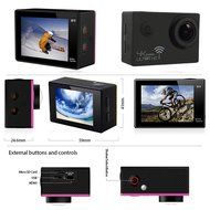 LADEY Waterproof 30M Sports 4K 24FPS HD Action Camera DV Video Recorder 2.0&quot; LTPS LCD WIFI Reomote Control 1080P...