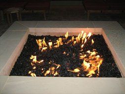 Root Beer Firepit Glass Medium 10 Lb Bag