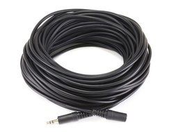 Monoprice 100647 50' 3.5mm Stereo Plug/Plug M/M Cable, Black N7