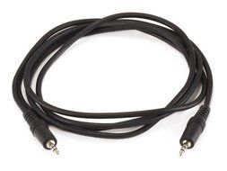 Monoprice 100647 50' 3.5mm Stereo Plug/Plug M/M Cable, Black N9