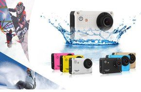 Waterproof Sports Camera, WIFi Outdoor Sports HD DV Smallest Screen Mini Action Video Camera 1080P 150 Degree...