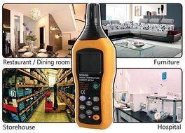 Digital Wet Bulb&amp;Dew Point Temperature and Relative Humidity Meter for Indoor and Outdoor,Range: -4 ~140&deg;F/0 ~... N5