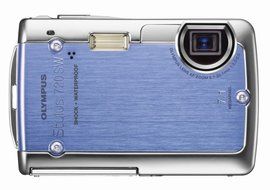 Olympus Stylus 720SW 7.1MP Ultra Slim Digital Camera with 3x Optical Zoom (Silver) N2