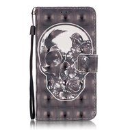 Samsung Galaxy Grand Prime Case,Yaheeda [3D Colored Drawing] [Flip Fit] Premium PU Leather Card-Slots Cash-Slots... N20