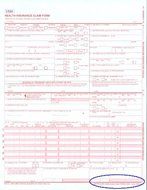 CMS 1500 Claim Forms - HCFA (Version 08/05) (1000 Sheets; Laser/Inkjet Printer) N2