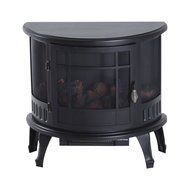 HomCom 36&rdquo; 1500W Wall Mounted Electric Fireplace w/Remote - Black N4