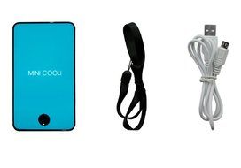 Itopfox Portable Mini Air-Conditioning Fan USB Rechargable Small Desktop Fan BU N8