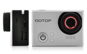 Full HD Sports Camera &quot;GOTOP&quot; - 16MP, 1.5 Inch Screen, 120FPS, 140 Degree Wide Lens, 5 Mounting Accessories N2