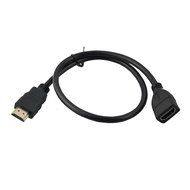 Seadream 20" 50CM 90 Degree HDMI Right-toward Male to HDMI Female Cable Adapter Connector (Right-toward)