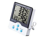 Portable Digital LCD Display Indoor Outdoor Thermometer Hygrometer Humidity Temperature Meter Probe Sensor Cable... N4