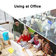 Ankeer Portable Air Conditioner Mini Desktop Computer Fan Grill Personal Table Fan Quiet Air Circulator Refrigeration... N3