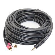 3.5mm to 2rca Stereo Audio Cable Gold Plated 3.5mm to 2RCA Audio Auxiliary Stereo Y Splitter Cable Male to Male...