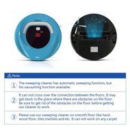 Intelligent Vacuum Cleaner with Handle,Automatic Home or Office Sweeper for Floor Cleaning,Household Robotic Sweeper...