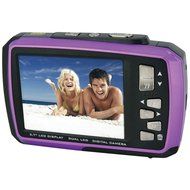Coleman Duo 2V7WP-P 14 Megapixel Waterproof Digital Camera (Purple) N2