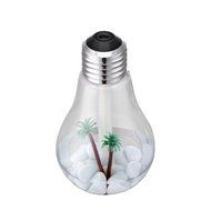 Alonea Lamp Humidifier Home Aroma LED Humidifier Air Diffuser Purifier Atomizer (Silver) N3