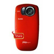 Kodak PlaySport REFURBISHED ZX5 HD Waterproof Pocket Video Camera - Red (2nd Generation)