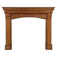The Blue Ridge Fireplace Mantel Surround Finish: Oak Distressed, Shelf Length: 77.5" N4