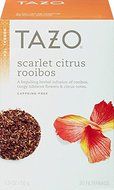 Tazo Scarlet Citrus Rooibos Tea - 20 ct (1.9 OZ)