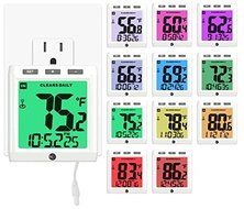Ambient Weather WS-01 Intelligent Color Changing Temperature Night Light with Ambient Backlight