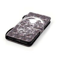 Samsung Galaxy Grand Prime Case,Yaheeda [3D Colored Drawing] [Flip Fit] Premium PU Leather Card-Slots Cash-Slots... N30