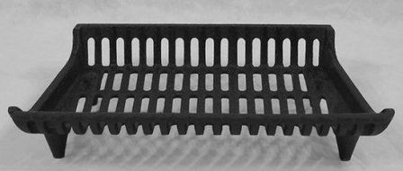Fireplace Hearth Grate Grill - 23" Cast Iron ECONOMY