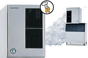 Hoshizaki Commercial Ice Machine Flaker Ice Type Modular 30" Wide Water-Cooled Model F-1500Mwh