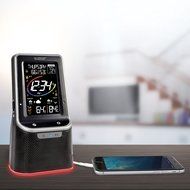 La Crosse Technology S87078 Color Wireless Weather Station with Bluetooth Speaker &amp; USB Port N6