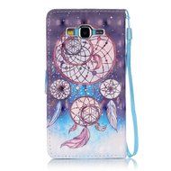 Samsung Galaxy Grand Prime Case,Yaheeda [3D Colored Drawing] [Flip Fit] Premium PU Leather Card-Slots Cash-Slots... N40