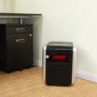American Comfort R4 1500W 9000BTU Adjustable PTC Heater Air Purifier Black N3