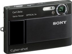 Sony Cybershot DSC-T10 7.2MP Digital Camera with 3x Optical Steady Shot Zoom (Silver) N3