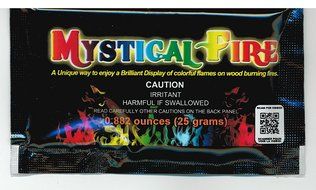 Mystical Fire Campfire Fireplace Colorant 0.882 oz Packets 12 Pack N15