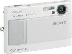 Sony Cybershot DSC-T10 7.2MP Digital Camera with 3x Optical Steady Shot Zoom (Silver) N4