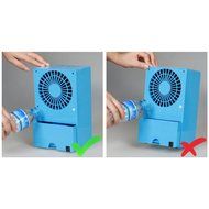Ankeer Portable Air Conditioner Mini Desktop Computer Fan Grill Personal Table Fan Quiet Air Circulator Refrigeration... N7