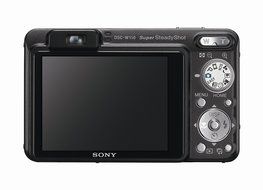 Sony Cybershot DSCW150/B 8.1MP Digital Camera with 5x Optical Zoom with Super Steady Shot (Black) N2