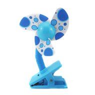 Aenmil&reg; High Quality Mini Baby Stroller Clip-on Fan Play Gyms Mini Clip-on Fan Multi Color Plastic Clip-on Stroller... N2