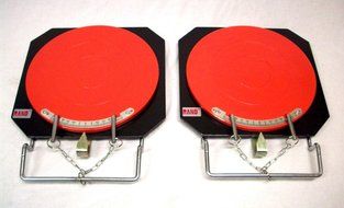 Rand Wheel Alignment Turntables/plates/turn/tables/pads/tie Rod Adjustment Set of 2
