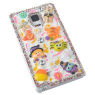 Spritech(TM) 3D Handmade Crystal Phone Case for Samsung Galaxy Note 3,Helloween Style Monster Pumpkin Design Smartphone...