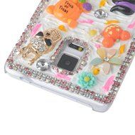 Spritech(TM) 3D Handmade Crystal Phone Case for Samsung Galaxy Note 3,Helloween Style Monster Pumpkin Design Smartphone... N2
